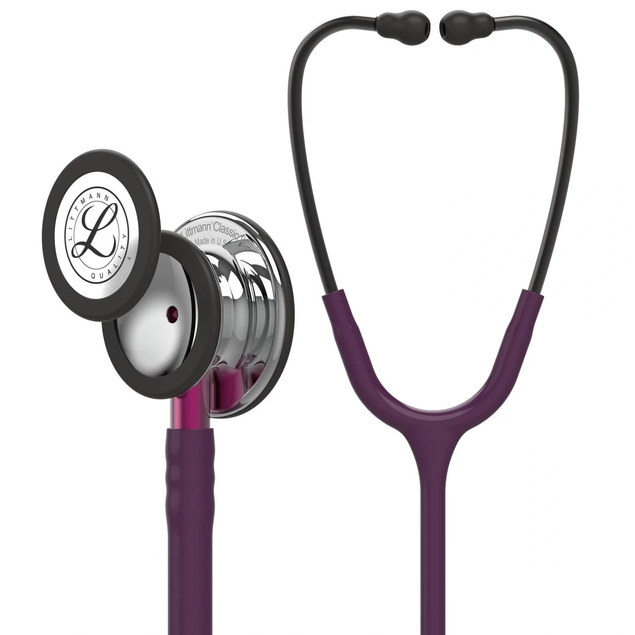 Littmann Classic III stethoscope in Mirror Plum Pink