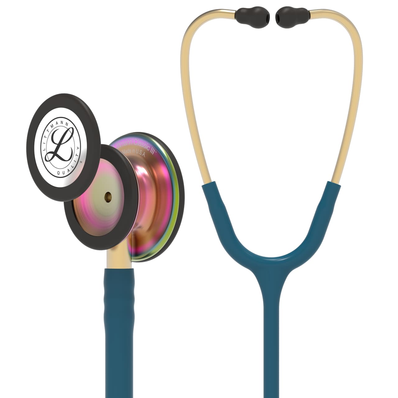 Littmann Classic III stethoscope in Rainbow Caribbean