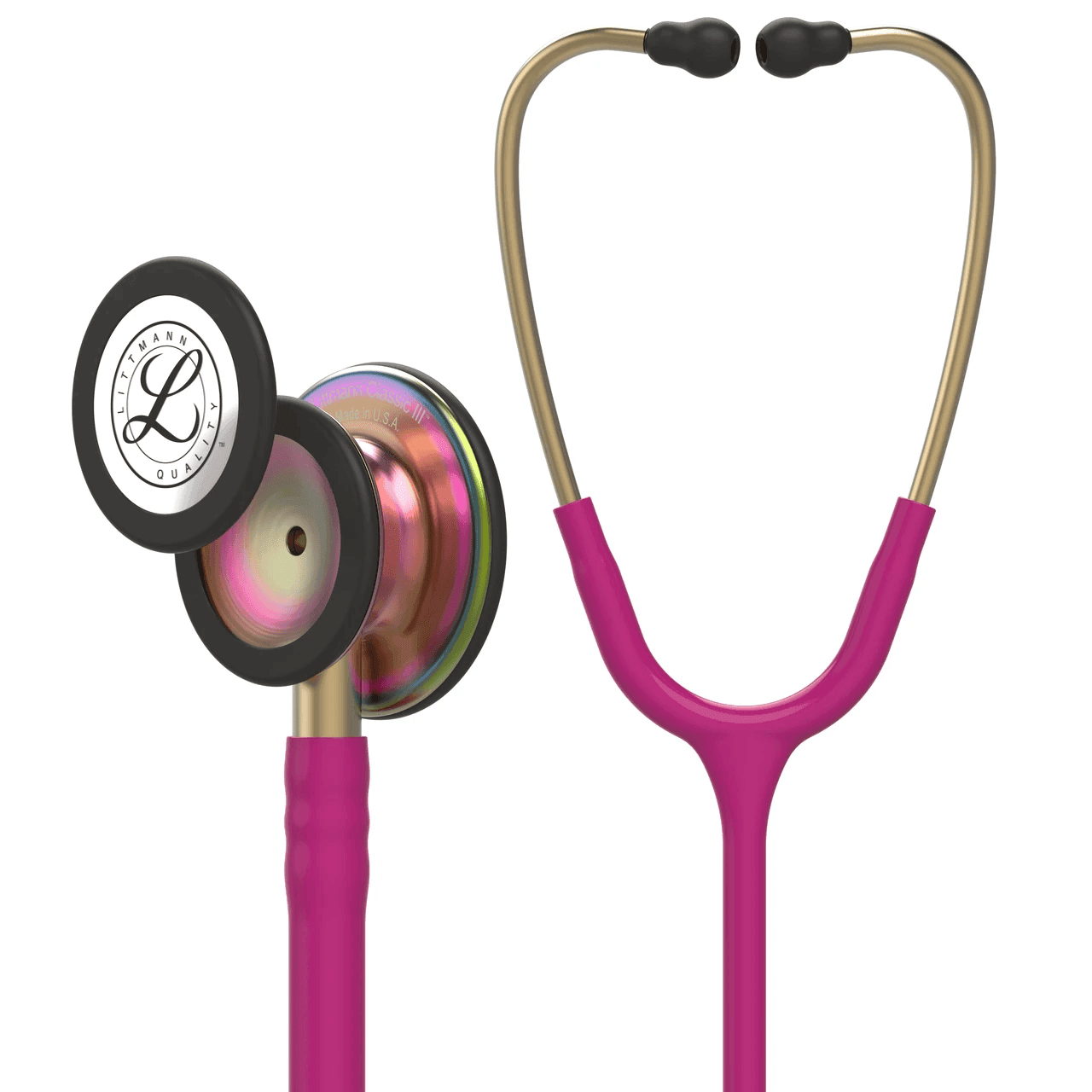 Littmann Classic III stethoscope in Rainbow Raspberry