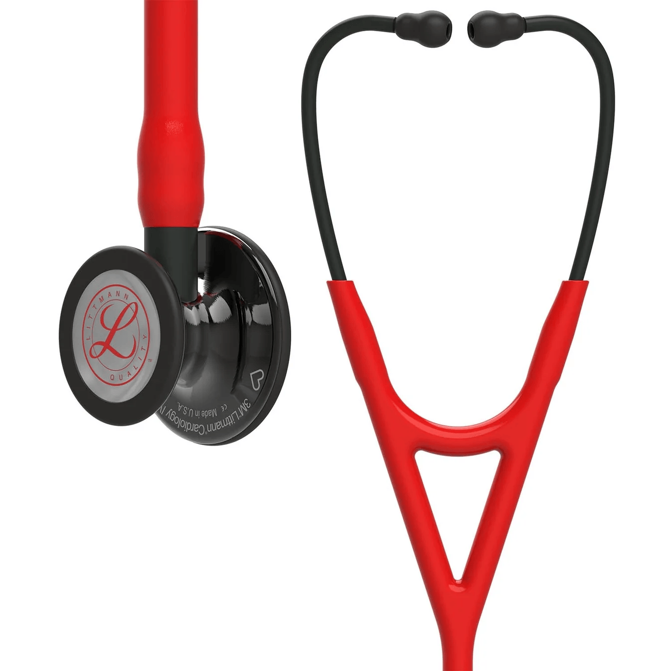 3M Littmann Cardiology IV — Red & Smoke